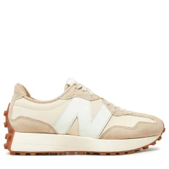 Sneakers Donna NEW BALANCE 327 in Tessuto Tecnico e Suede colore Beige