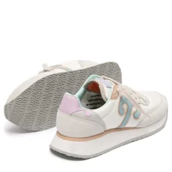 Sneakers Donna WUSHU RUYI Master 655 in Nylon e Suede Cloud Dancer Temple Gray e Fairview Early Hours