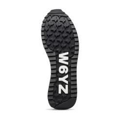 Sneakers Donna W6YZ Yak-W. in Tessuto Tecnico e Suede colore Black Black Silver