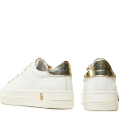 Sneakers PATRIZIA PEPE Girl linea Fly Sneakers in Pelle Bianca con Applicazioni Gioiello