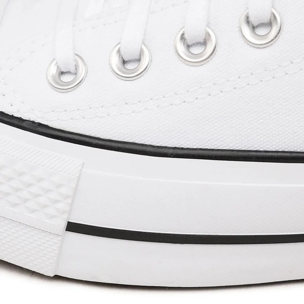 Sneakers Platform CONVERSE Chuck Taylor All Star in Canvas Bianca