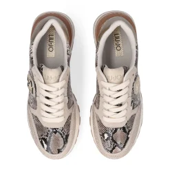 Sneakers Platform Donna LIU JO Amazing 25 in Suede e Inserti stampa Pitone