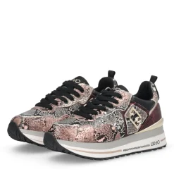 Sneakers Platform Donna LIU JO Maxi Wonder 01 stampa Pitone Multicolor