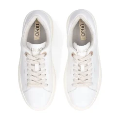 Sneakers Platform LIU JO Selma 16 in Pelle Bianca