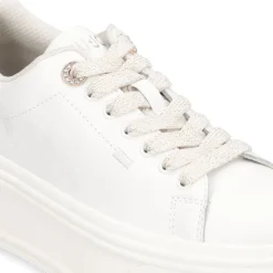 Sneakers Platform LIU JO Selma 16 in Pelle Bianca