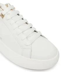 Sneakers Platform PATRIZIA PEPE Girl in Pelle Bianca
