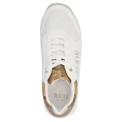 Sneakers Running 1A Classe Alviero Martini Bianche con Inserto stampa Geo Beige 2440
