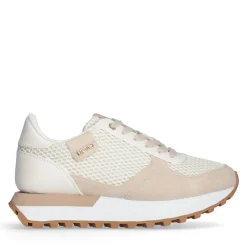 Sneakers Running LIU JO Evelyn 915 in Microfibra e Mesh Milk