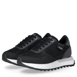 Sneakers Running LIU JO Evelyn 915 in Microfibra e Mesh Nero