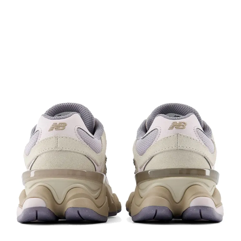 Sneakers Running NEW BALANCE 9060 in Pelle e Mesh Timberwolf e Driftwood