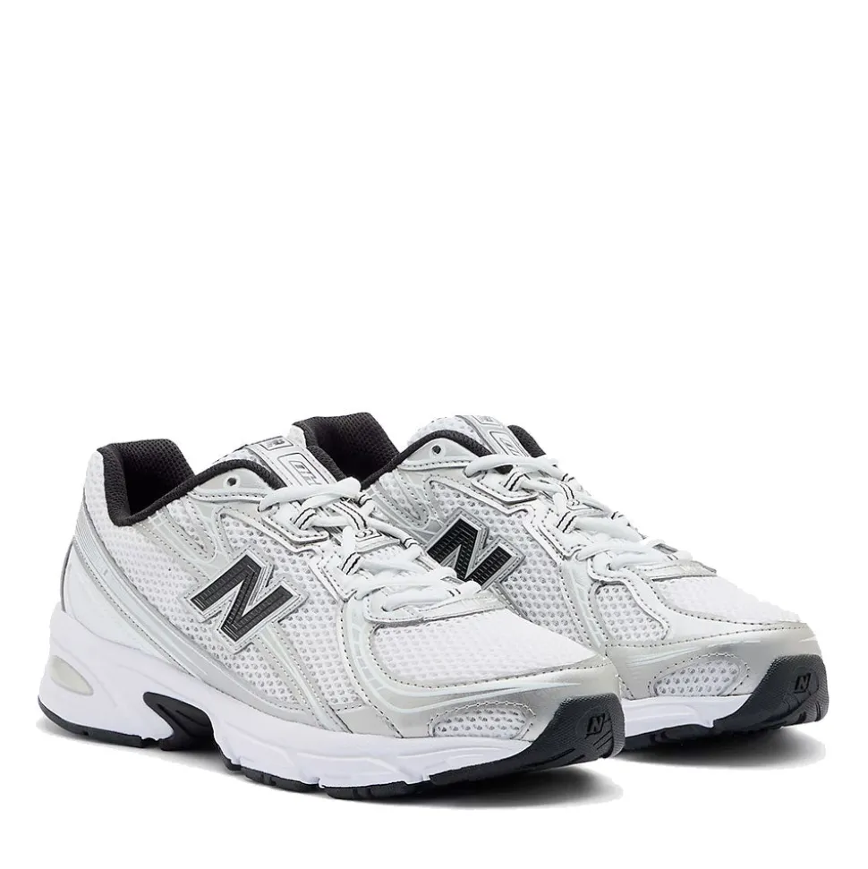 Sneakers Running NEW BALANCE 740 in Tessuto Sintetico e Mesh colore White Metallic Silver e Black