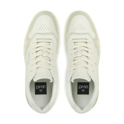 Sneakers Uomo LIU JO Boy 02 in Pelle Bottalata Off White
