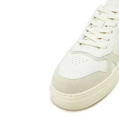Sneakers Uomo LIU JO Boy 02 in Pelle Bottalata Off White