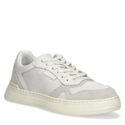 Sneakers Uomo LIU JO Boy 02 in Suede e Mesh Off White