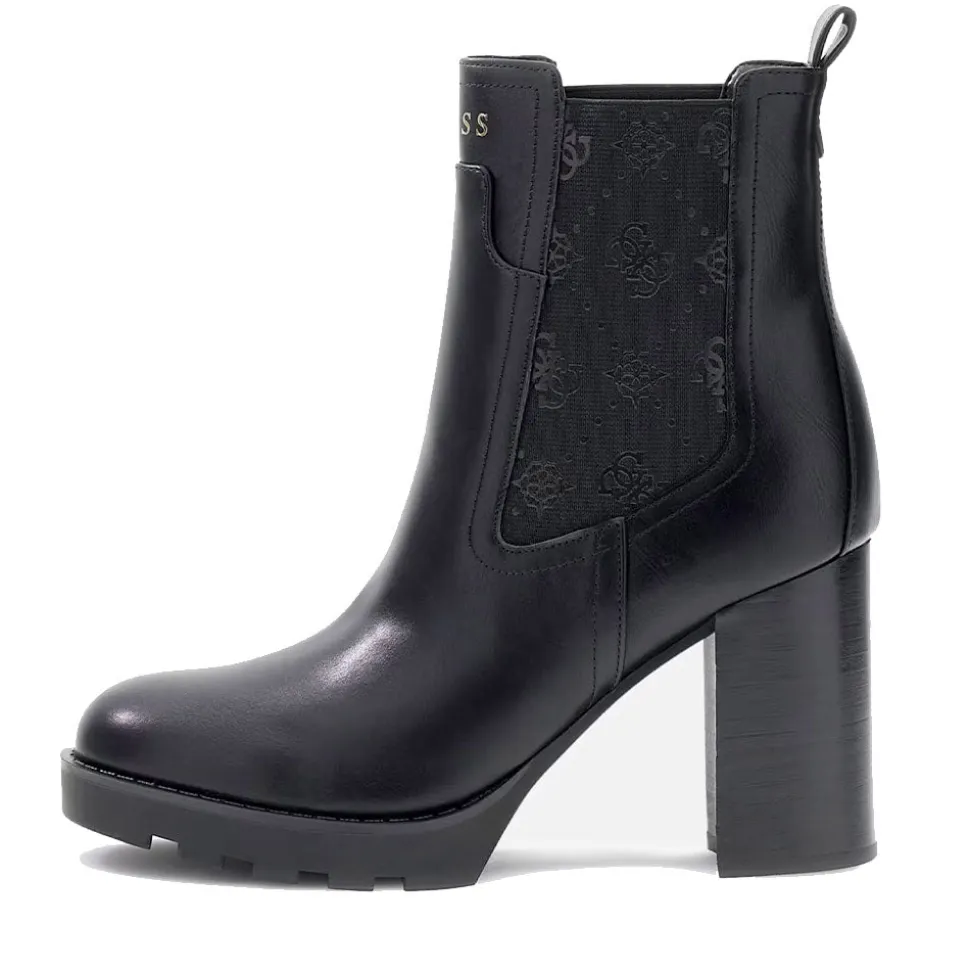 Stivaletti Donna GUESS con Tacco Linea Nealle Colore Nero