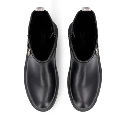 Stivaletti Donna LIU JO Andrea 03 in Pelle Nera con Dettagli Bold