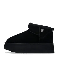 Stivaletti Donna Platform LIU JO Jane 01 Imbottiti in Suede Nero