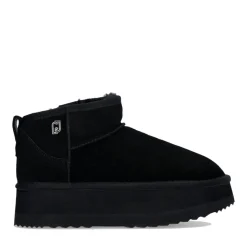 Stivaletti Donna Platform LIU JO Jane 01 Imbottiti in Suede Nero