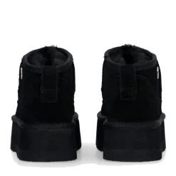 Stivaletti Donna Platform LIU JO Jane 01 Imbottiti in Suede Nero
