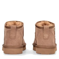 Stivaletti Mini Donna Imbottiti LIU JO Jil 01 in Suede color Cognac