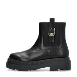 Stivaletti Platform Donna LIU JO Love 63 in Pelle Nera