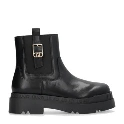 Stivaletti Platform Donna LIU JO Love 63 in Pelle Nera