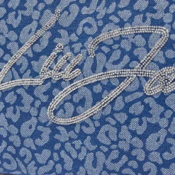 Tote Bag Large LIU JO in Denim stampa Animalier