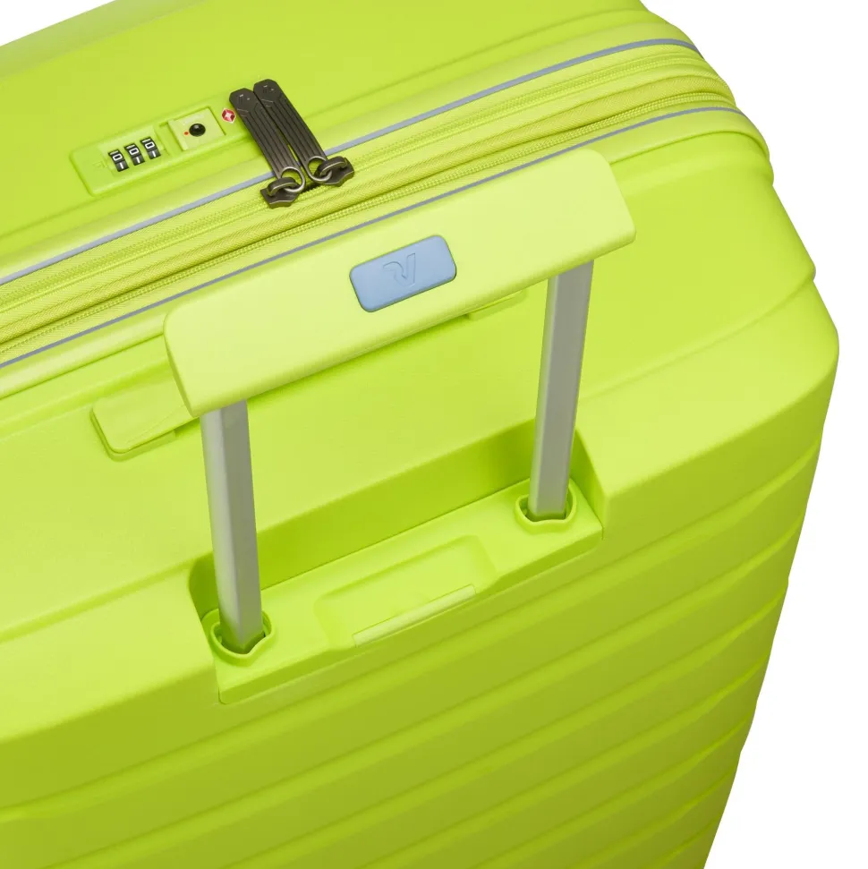 Trolley Cabina Espandibile Rigido 4 Ruote RONCATO Linea B-Flying colore Cyber Lime