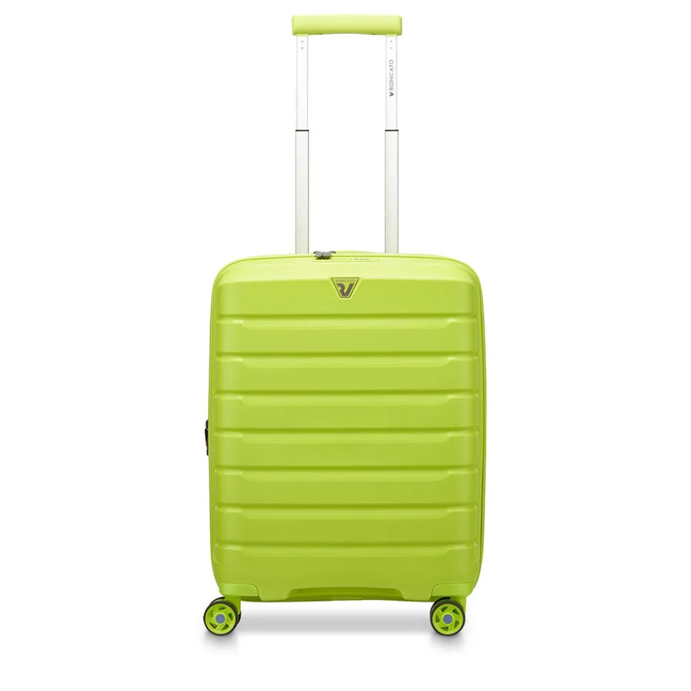Trolley Cabina Espandibile Rigido 4 Ruote RONCATO Linea B-Flying colore Cyber Lime