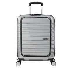 Trolley Cabina Rigido Easy Access 4 Ruote AMERICAN TOURISTER linea Flashline colore Sky Silver