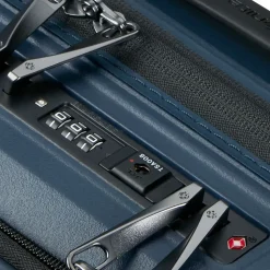 Trolley Cabina Rigido Espandibile 4 Ruote SAMSONITE linea Intuo Easy Access Blu Notte