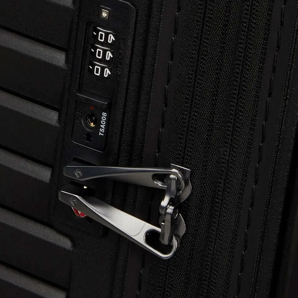Trolley Cabina Rigido Espandibile 4 Ruote SAMSONITE linea Intuo Nero