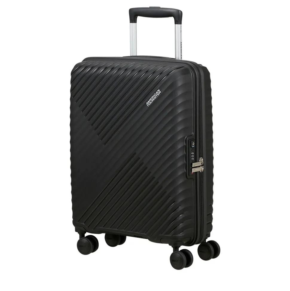 Trolley Cabina Rigido 4 Ruote AMERICAN TOURISTER linea Diablast colore Black Code