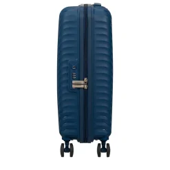 Trolley Cabina Rigido 4 Ruote AMERICAN TOURISTER linea Diablast colore Darkwave Blue