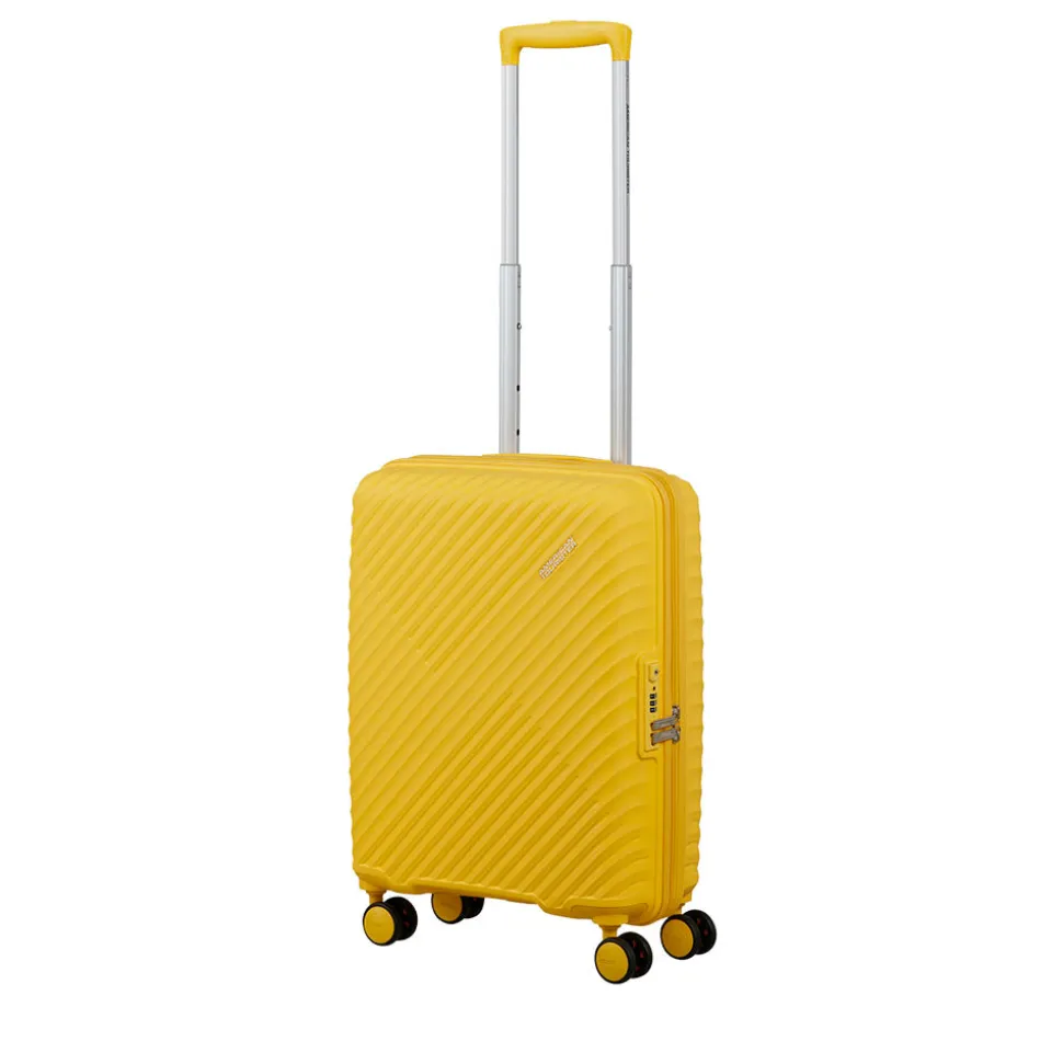 Trolley Cabina Rigido 4 Ruote AMERICAN TOURISTER linea Diablast colore Digital Yellow