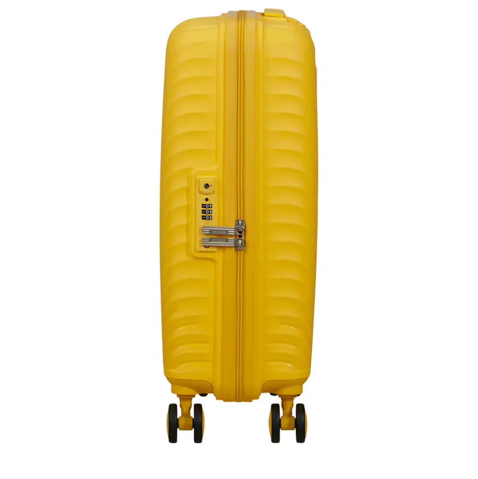 Trolley Cabina Rigido 4 Ruote AMERICAN TOURISTER linea Diablast colore Digital Yellow