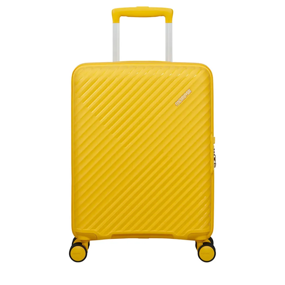 Trolley Cabina Rigido 4 Ruote AMERICAN TOURISTER linea Diablast colore Digital Yellow
