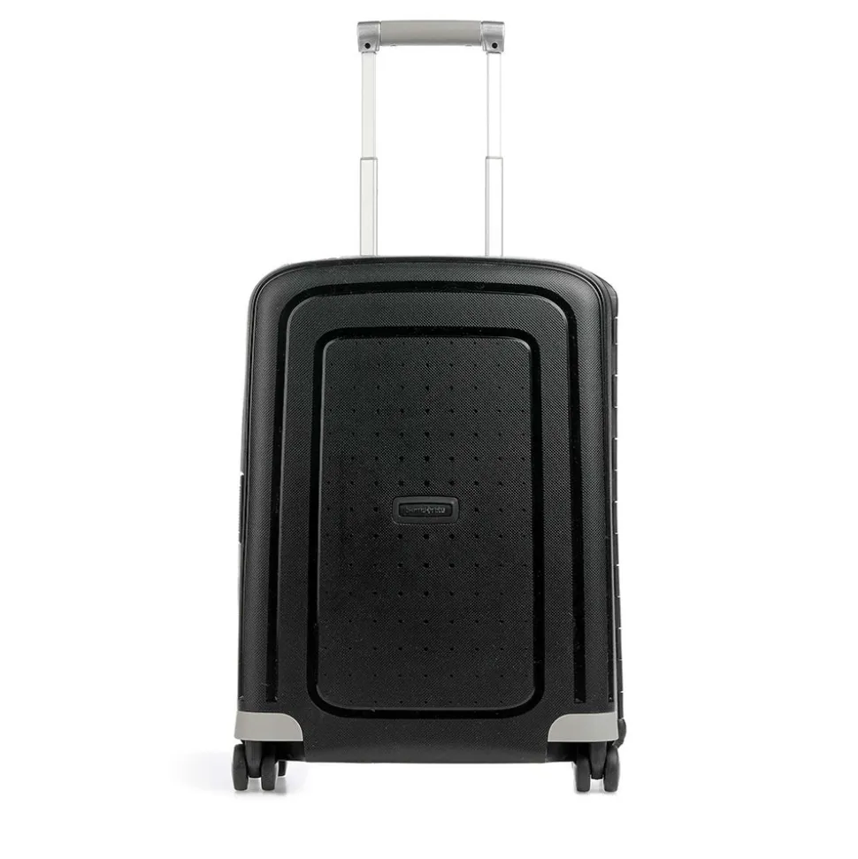 Trolley Cabina Rigido 4 Ruote SAMSONITE linea S'Cure Nero