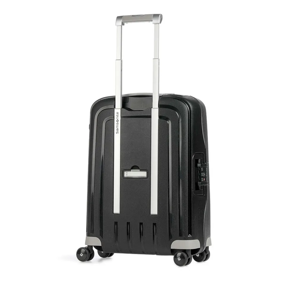 Trolley Cabina Rigido 4 Ruote SAMSONITE linea S'Cure Nero