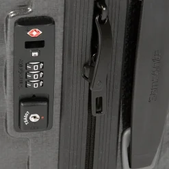 Trolley Cabina Rigido 4 Ruote SAMSONITE linea Lite-Shock Nero