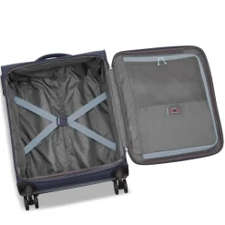 Trolley Cabina Semirigido 4 Ruote RONCATO Linea Lite Soft colore Blu Navy