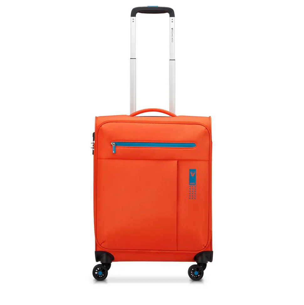 Trolley Cabina Semirigido 4 Ruote RONCATO Linea Lite Soft colore Arancio Brillante