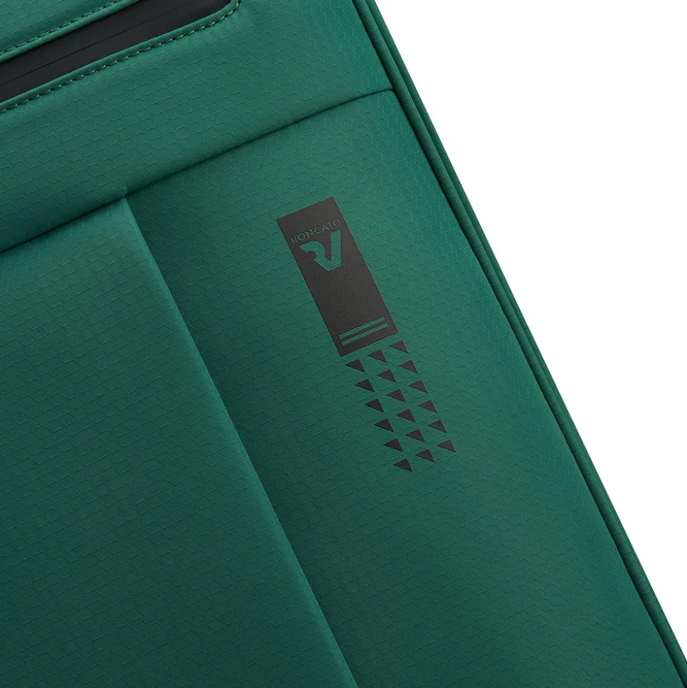 Trolley Cabina Semirigido 4 Ruote RONCATO Linea Lite Soft colore Verde Brillante
