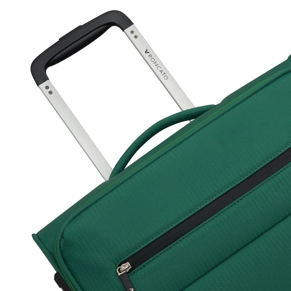 Trolley Cabina Semirigido 4 Ruote RONCATO Linea Lite Soft colore Verde Brillante