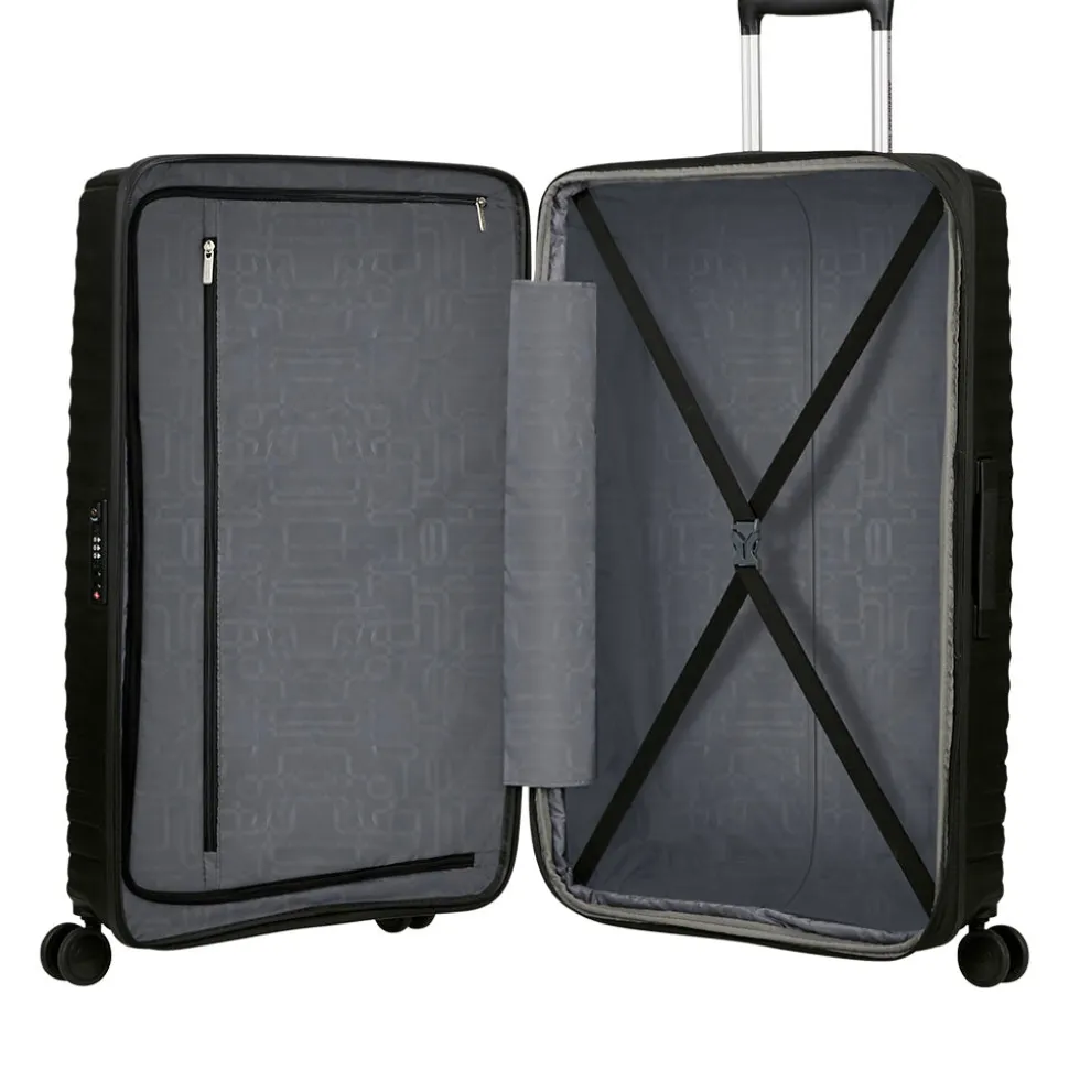 Trolley Grande Rigido Espandibile AMERICAN TOURISTER linea Diablast colore Black Code