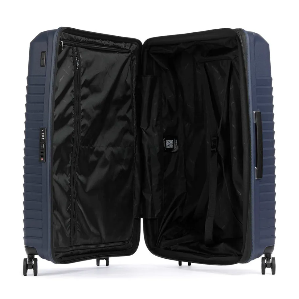 Trolley Grande Rigido Espandibile 4 Ruote SAMSONITE linea Intuo Blu Notte