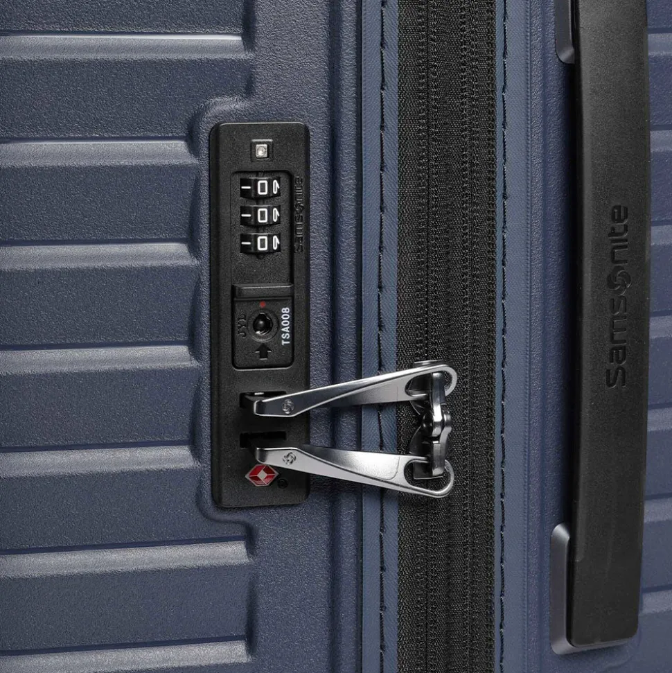 Trolley Grande Rigido Espandibile 4 Ruote SAMSONITE linea Intuo Blu Notte