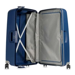 Trolley Grande Rigido 4 Ruote SAMSONITE linea S'Cure Blu