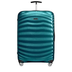 Trolley Grande Rigido 4 Ruote SAMSONITE linea Lite-Shock Blu Petrolio
