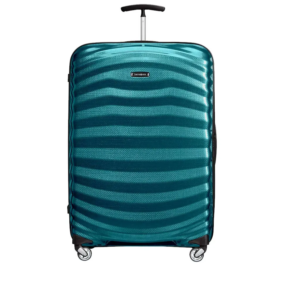 Trolley Grande Rigido 4 Ruote SAMSONITE linea Lite-Shock Blu Petrolio